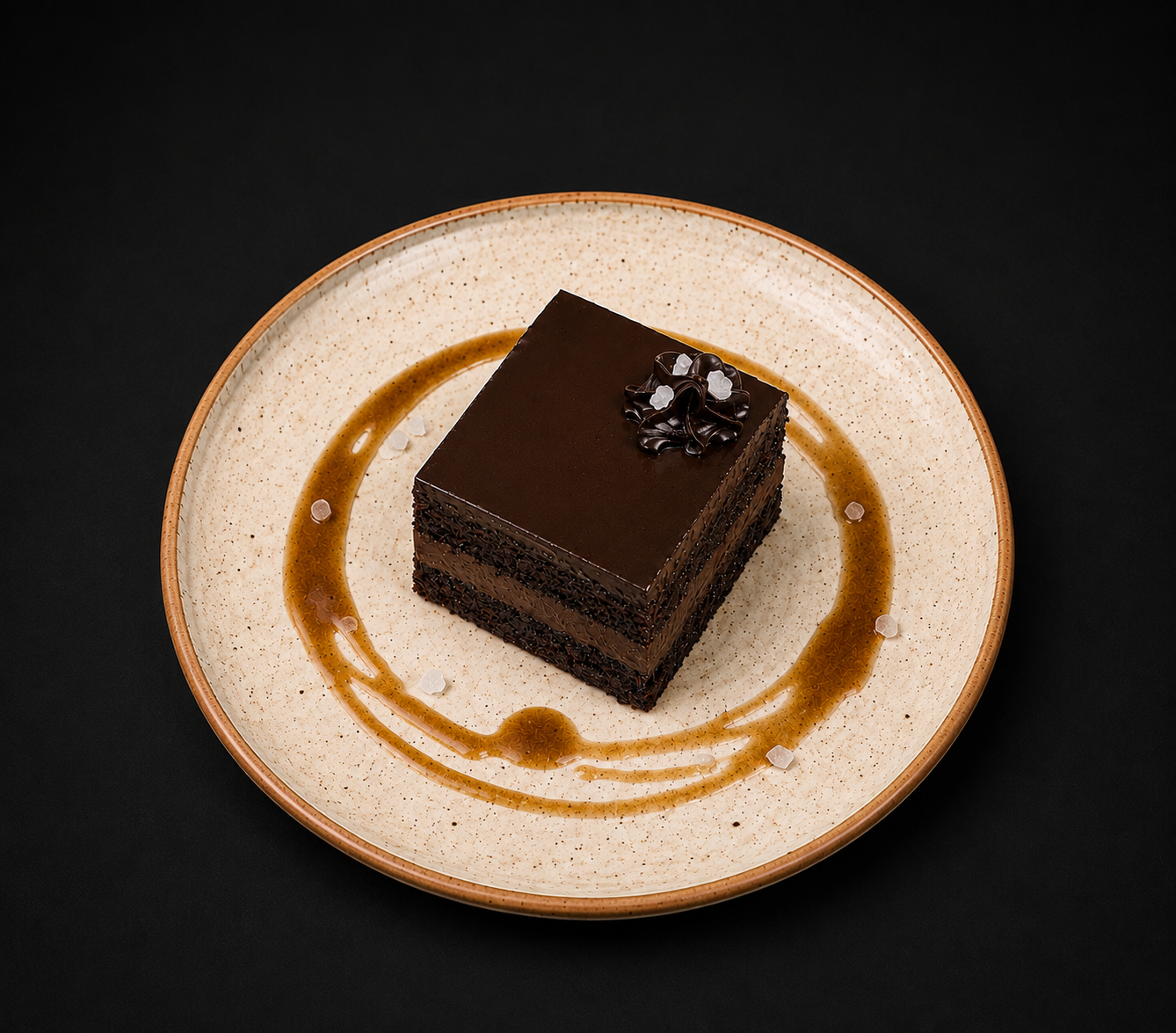 Sea Salt Truffle — dark chocolate with sea salt
